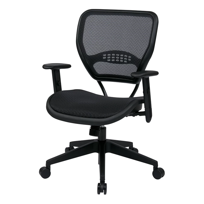 Wholesale ⭐ Office Star Air Grid Deluxe Task Office Chair In Black Fabric ✨ 4 Wholesale ⭐ Office Star Air Grid Deluxe Task Office Chair In Black Fabric ✨ - Image 2