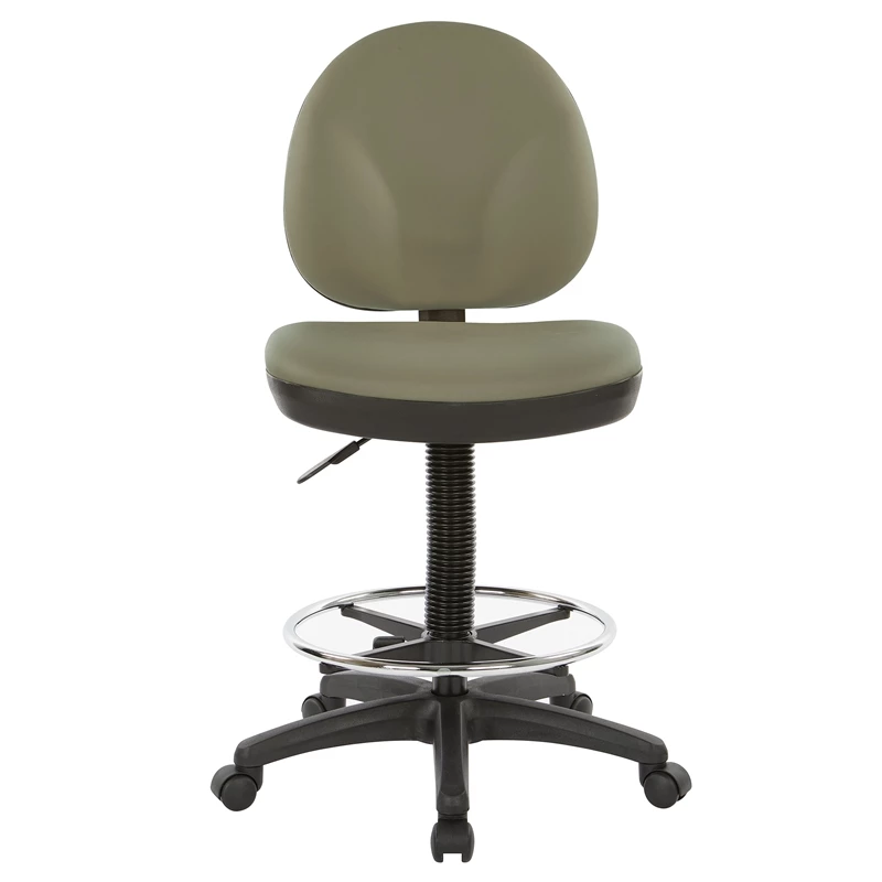 Wholesale ๐งจ Office Star Sculptured Seat And Back Drafting Chair In Dillon Sage Green Fabric ๐ฏ 4 Wholesale ๐งจ Office Star Sculptured Seat And Back Drafting Chair In Dillon Sage Green Fabric ๐ฏ - Image 2