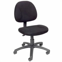 Promo 🛒 Boss Office Products Adjustable DX Fabric Posture Office Chair In Black 🎉