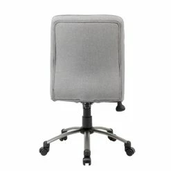 Promo ⭐ Boss Office Products Boss Pretty Parsons Modern Armless Office Chair In Taupe 🔔 -Deals Writing Desks Store 1635941 5 L