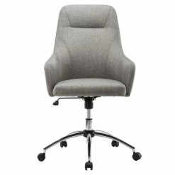 Discount 👏 Techni Mobili Swivel Office Chair In Gray ✨ -Deals Writing Desks Store 1660909 1 L