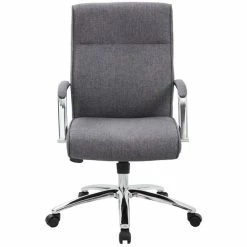 Hot Sale 🎉 Boss Office Products Boss Office Sterling Swivel Office Chair In Gray 🤩 -Deals Writing Desks Store 1713845 2 L