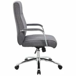 Hot Sale 🎉 Boss Office Products Boss Office Sterling Swivel Office Chair In Gray 🤩 -Deals Writing Desks Store 1713845 3 L