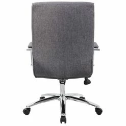 Hot Sale 🎉 Boss Office Products Boss Office Sterling Swivel Office Chair In Gray 🤩 -Deals Writing Desks Store 1713845 5 L