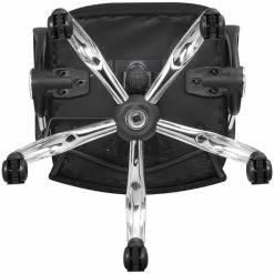 Deals 🛒 Coaster Contemporary Breathable Fabric Upholstered Office Swivel Chair In Black 🌟 -Deals Writing Desks Store 1718401 6 L