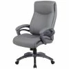 Buy ⭐ Pemberly Row Fabric Executive Swivel Chair In Gray 🔔 -Deals Writing Desks Store 1739599 L