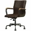 Top 10 👏 ACME Furniture ACME Joslin Leather Adjustable Swivel Office Chair In Chocolate 😍