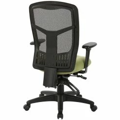 Wholesale 🛒 Office Star ProGrid High Back Managers Chair With Green Seat 🧨 -Deals Writing Desks Store 1767900 3 L