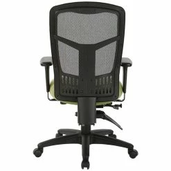 Wholesale 🛒 Office Star ProGrid High Back Managers Chair With Green Seat 🧨 -Deals Writing Desks Store 1767900 4 L