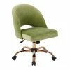 Best reviews of 🧨 Office Star Lula Office Chair In Garden Green Fabric With Rose Gold Base 💯 -Deals Writing Desks Store 1768350 L