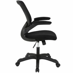 Hot Sale ⭐ Scranton & Co Mesh Office Chair In Black ✔️ -Deals Writing Desks Store 1786791 1 L