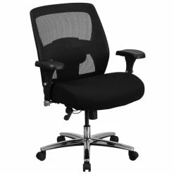 Buy 👏 Scranton & Co Big And Tall Swivel Office Chair In Black 🎁