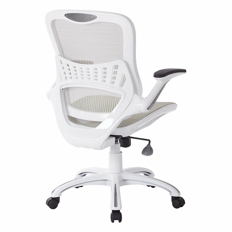 New โจ Scranton & Co Mesh Back Office Chair In White ๐ 3 New โจ Scranton & Co Mesh Back Office Chair In White ๐
