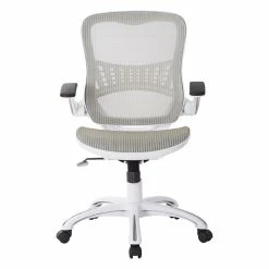 New โจ Scranton & Co Mesh Back Office Chair In White ๐ 6 New โจ Scranton & Co Mesh Back Office Chair In White ๐ -Deals Writing Desks Store 1786990 2 L