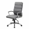 Coupon 🥰 Scranton & Co Executive Chair In Gray 🤩 -Deals Writing Desks Store 1787078 L