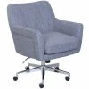 Best Pirce 🎁 Scranton & Co Home Office Chair In Winter River Gray 😉 -Deals Writing Desks Store 1805053 1 L