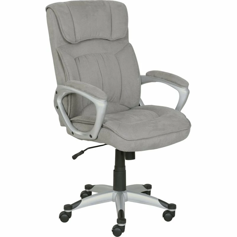 Best reviews of ❤️ Scranton & Co Executive Office Chair In Glacial Gray Linen ⭐ 4 Best reviews of ❤️ Scranton & Co Executive Office Chair In Glacial Gray Linen ⭐ - Image 2