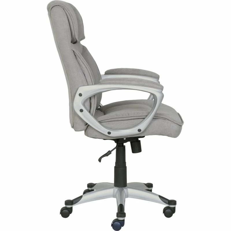 Best reviews of ❤️ Scranton & Co Executive Office Chair In Glacial Gray Linen ⭐ 6 Best reviews of ❤️ Scranton & Co Executive Office Chair In Glacial Gray Linen ⭐ - Image 4