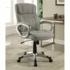 Best reviews of ❤️ Scranton & Co Executive Office Chair In Glacial Gray Linen ⭐