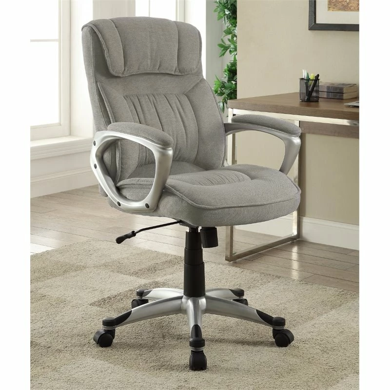 Best reviews of ❤️ Scranton & Co Executive Office Chair In Glacial Gray Linen ⭐ 3 Best reviews of ❤️ Scranton & Co Executive Office Chair In Glacial Gray Linen ⭐