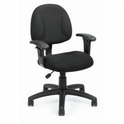 Wholesale ⌛ Scranton & Co Contemporary Office Chair With Adjustable Arms In Black 💯