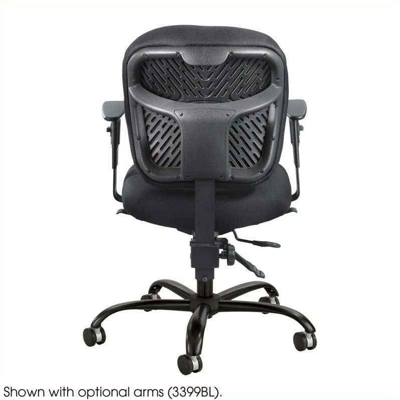 Deals 👏 Scranton & Co Armless Task Office Chair In Black 👏 5 Deals 👏 Scranton & Co Armless Task Office Chair In Black 👏 - Image 3