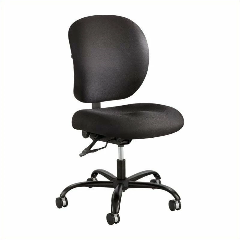 Deals 👏 Scranton & Co Armless Task Office Chair In Black 👏 3 Deals 👏 Scranton & Co Armless Task Office Chair In Black 👏