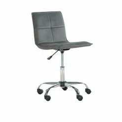 Top 10 โ Linon Bennett Metal Upholstered Office Chair In Gray ๐