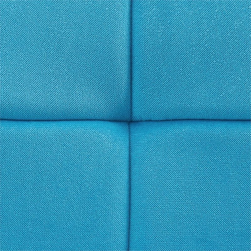 New 🛒 Linon Bennett Metal Upholstered Office Chair In Blue ✔️ 10 New 🛒 Linon Bennett Metal Upholstered Office Chair In Blue ✔️ - Image 8