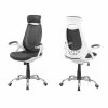 Brand new 😉 Pemberly Row Adjustable High Back Office Chair In White And Gray 💯 1 Brand new 😉 Pemberly Row Adjustable High Back Office Chair In White And Gray 💯 -Deals Writing Desks Store 1821173 L