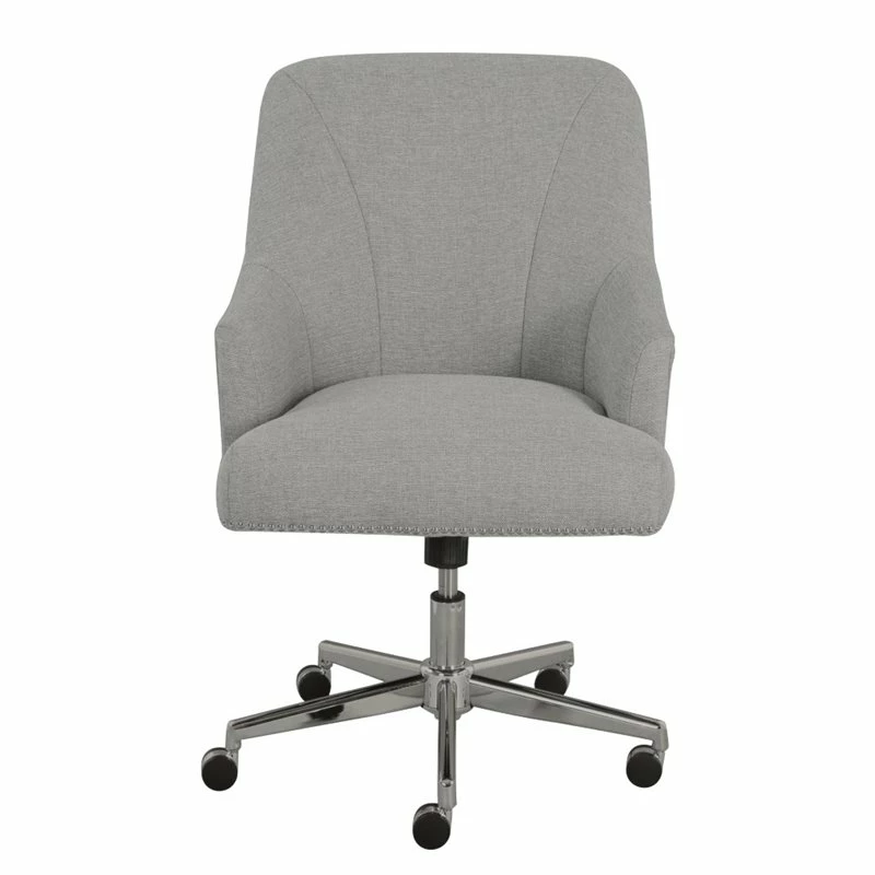 Brand new 👍 Pemberly Row Office Chair In Light Gray 🌟 4 Brand new 👍 Pemberly Row Office Chair In Light Gray 🌟 - Image 2