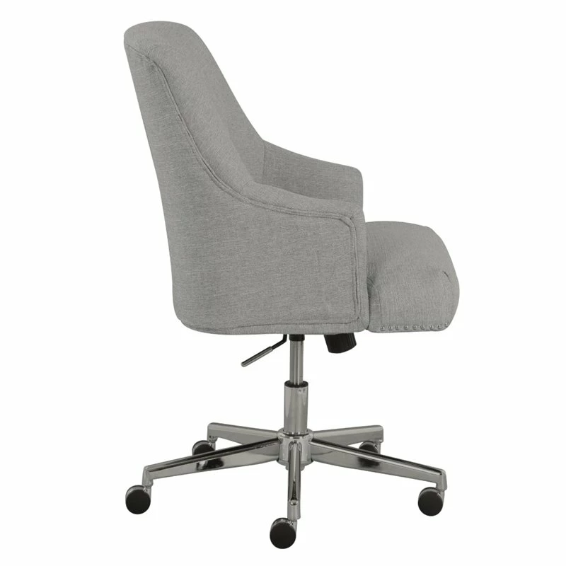 Brand new 👍 Pemberly Row Office Chair In Light Gray 🌟 5 Brand new 👍 Pemberly Row Office Chair In Light Gray 🌟 - Image 3