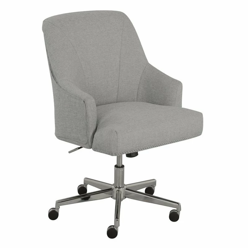 Brand new 👍 Pemberly Row Office Chair In Light Gray 🌟 3 Brand new 👍 Pemberly Row Office Chair In Light Gray 🌟