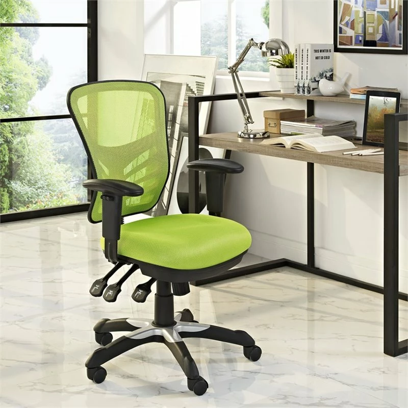 New 😍 Hawthorne Collections Hawthorne Collection Mesh Office Chair In Green 🔔 6 New 😍 Hawthorne Collections Hawthorne Collection Mesh Office Chair In Green 🔔 - Image 4