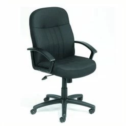 Brand new ✨ Scranton & Co Plastic Executive Office Chair With Arms In Black 😀