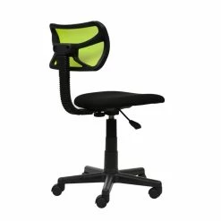 Best deal 😍 Scranton & Co Mesh Task Office Chair In Lime 👍 -Deals Writing Desks Store 1824617 14 L