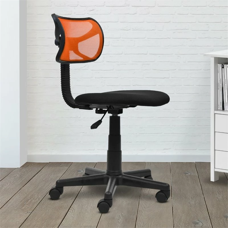 Best deal ⌛ Scranton & Co Mesh Task Office Chair In Orange ✨ 4 Best deal ⌛ Scranton & Co Mesh Task Office Chair In Orange ✨ - Image 2