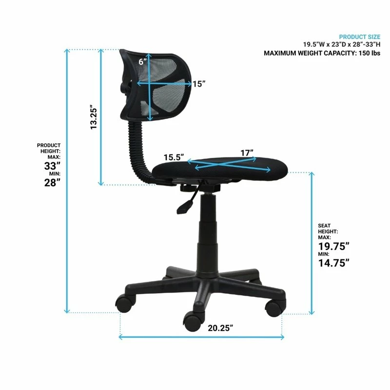 Best deal ⌛ Scranton & Co Mesh Task Office Chair In Orange ✨ 10 Best deal ⌛ Scranton & Co Mesh Task Office Chair In Orange ✨ - Image 8