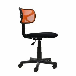 Best deal ⌛ Scranton & Co Mesh Task Office Chair In Orange ✨