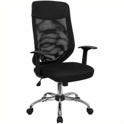 Wholesale ✔️ Scranton & Co High Back Mesh Office Chair With Mesh Fabric Seat 🎉