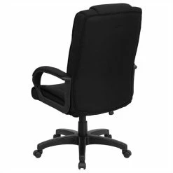 Outlet 🔔 Scranton & Co High Back Executive Office Chair In Black 🤩 -Deals Writing Desks Store 1824827 3 L