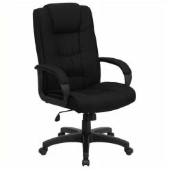 Outlet ๐ Scranton & Co High Back Executive Office Chair In Black ๐คฉ