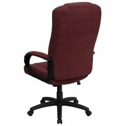 Best reviews of ✨ Scranton & Co High Back Office Chair In Burgundy 😉 -Deals Writing Desks Store 1824929 3 L