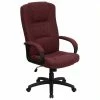 Best reviews of ✨ Scranton & Co High Back Office Chair In Burgundy 😉