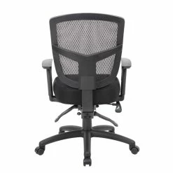 Top 10 ⌛ Scranton & Co Mesh Task Chair In Gray ⭐ -Deals Writing Desks Store 1825432 5 L