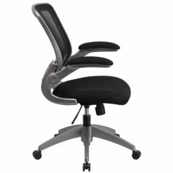 Cheap ✔️ Scranton & Co Mesh Swivel Office Chair In Black ✨ -Deals Writing Desks Store 1825502 1 L