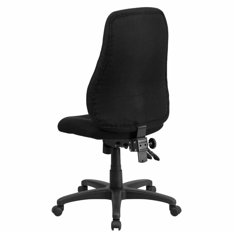 Hot Sale 🛒 Scranton & Co High Back Fabric Swivel Office Chair In Black 🤩 5 Hot Sale 🛒 Scranton & Co High Back Fabric Swivel Office Chair In Black 🤩 - Image 3