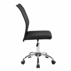 Top 10 ✨ Scranton & Co Modern Armless Desk Chair In Black ⭐ 9 Top 10 ✨ Scranton & Co Modern Armless Desk Chair In Black ⭐ -Deals Writing Desks Store 1825606 2 L