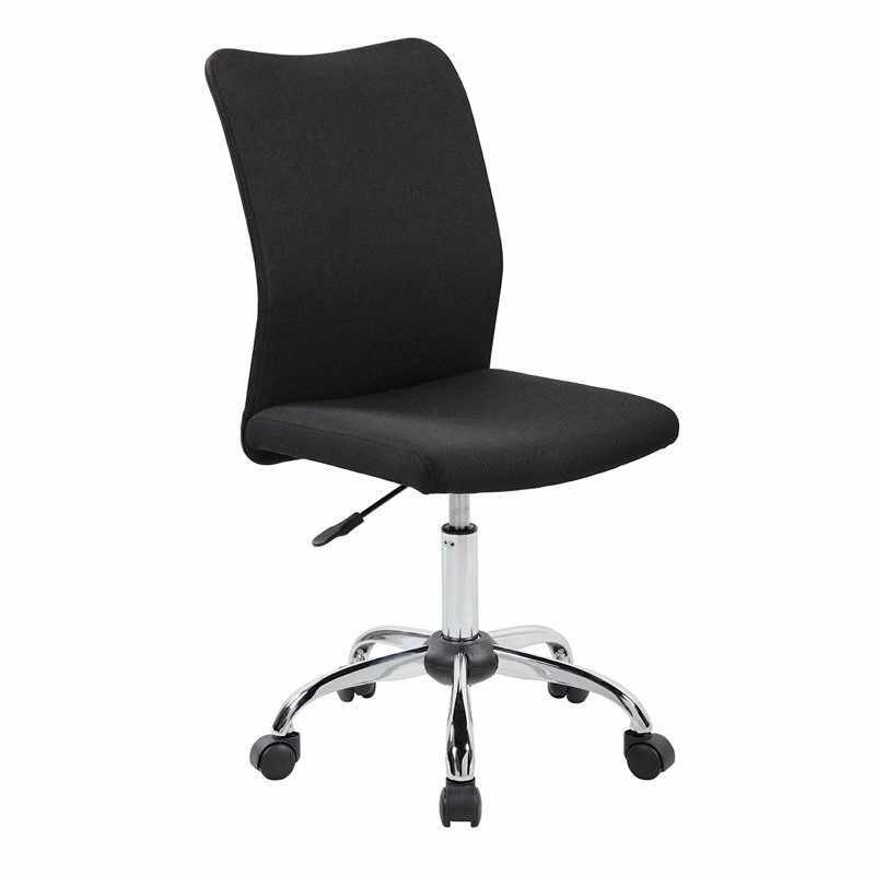 Top 10 ✨ Scranton & Co Modern Armless Desk Chair In Black ⭐ 3 Top 10 ✨ Scranton & Co Modern Armless Desk Chair In Black ⭐