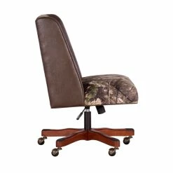 Cheap 😀 Linon The Oak Nativ Living Draper Office Chair In Brown 🔥 -Deals Writing Desks Store 1826245 10 L